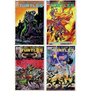 Teenage Mutant Ninja Turtles 4x Lot  IDW 2017–2022 #48, #80, #118,‎ #127 NM-